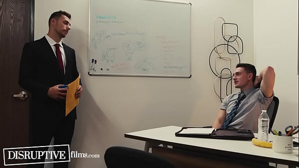 Download Video - Douchebag Boss Dominates Submissive Employee At Work - Carter Woods&comma; Masyn Thorne