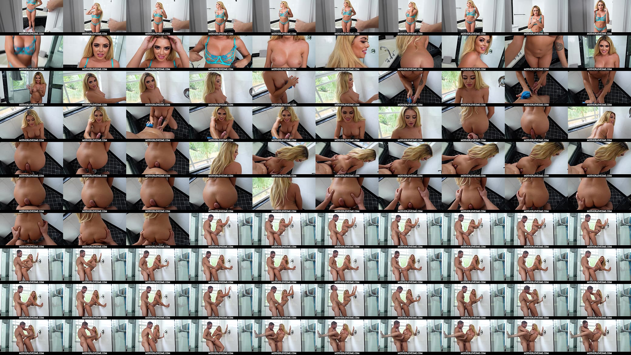 Blonde latina MILF stepmother Vivianne Desilva fingered by her stepson 预览图