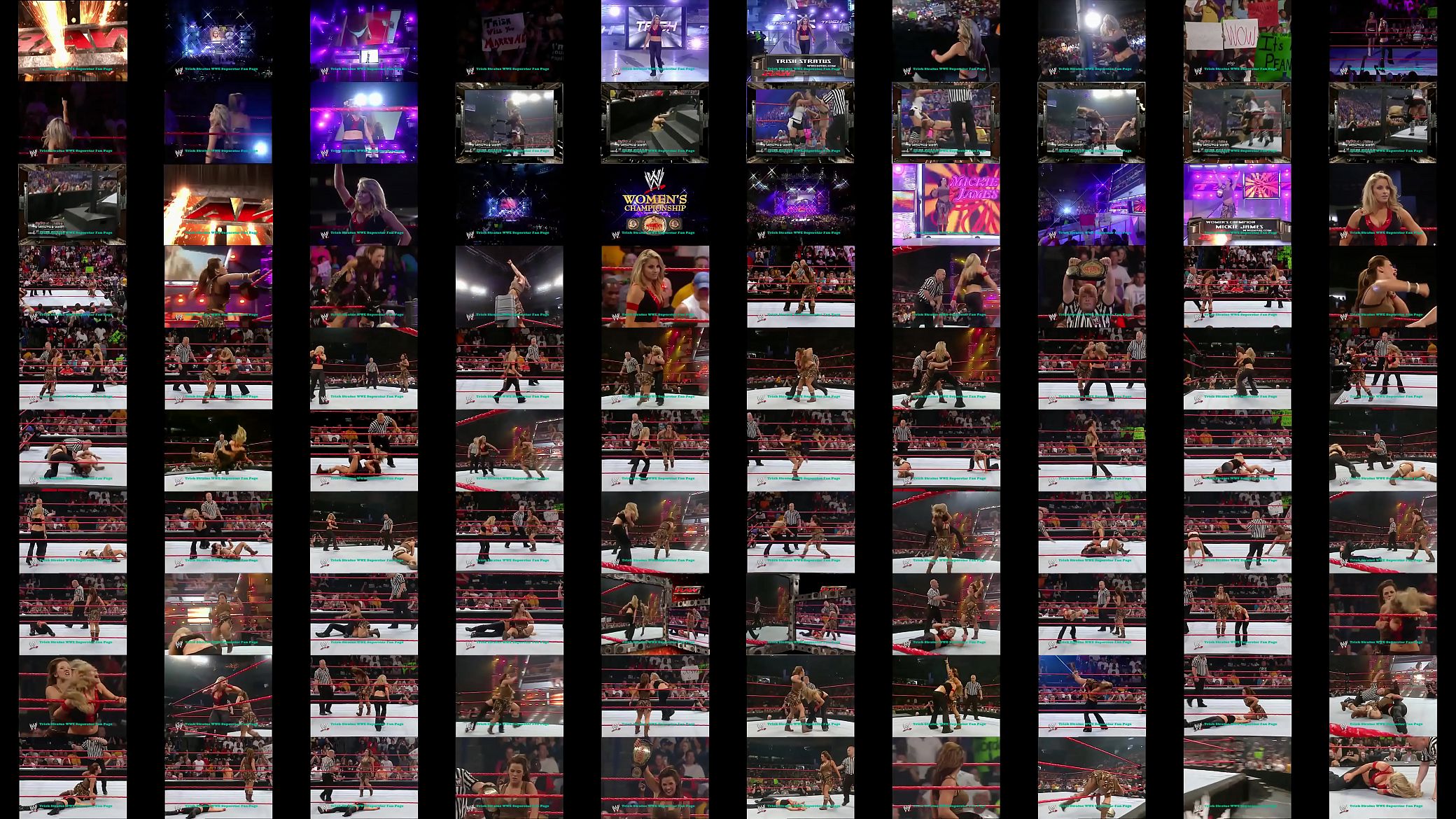Trish Stratus vs Mickie James. Raw. 预览图