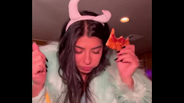 I’m actually a pizza eating monster disguised as a hot girl. Thanks for the invite/party AJonesXXX