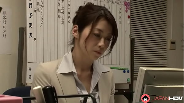 Japanese office lady Maki Hojo had sex with lover uncensored.