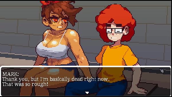 Download Video - Gym Buddies &lbrack; HENTAI Game &rsqb; msucular girl love to suck my cock after training &excl;