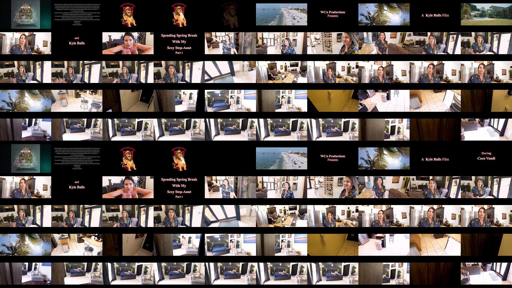 Spending Spring Break With My Sexy Step Aunt Part 1 Coco Vandi WCA Productions 预览图