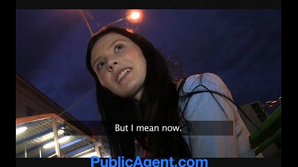 PublicAgent Timea looks great in underwear and sucking my cock.