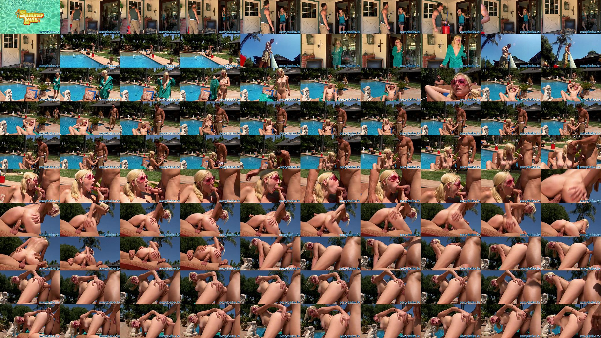Pool guy nails big tit blonde babe 预览图