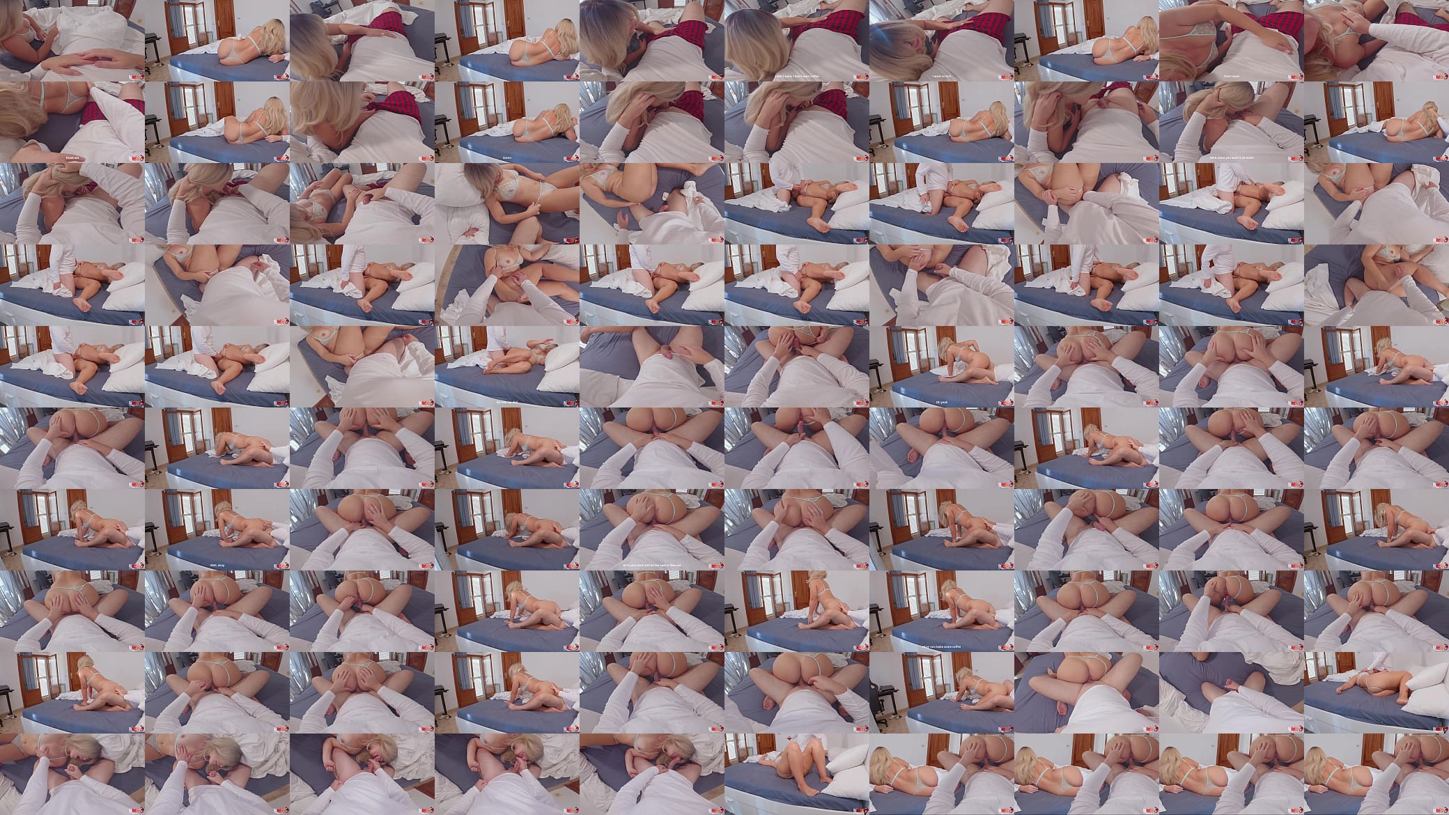 I share a bed with my stepmother. Unplanned sex with stepmom and two Creampie in her 预览图