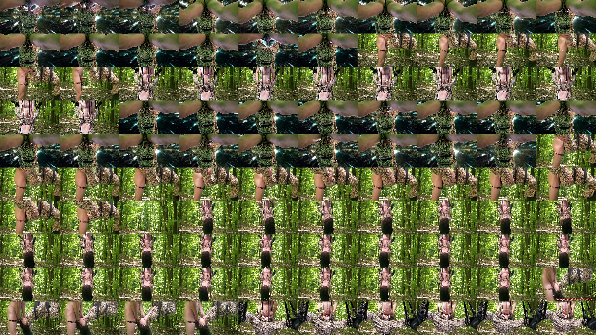 Doll In Leopard Tracksuit Fucked In Jungle Sex Swing! (4K-UHD) 预览图