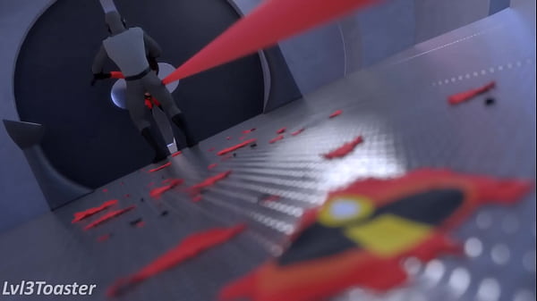helen parr stuck in the door