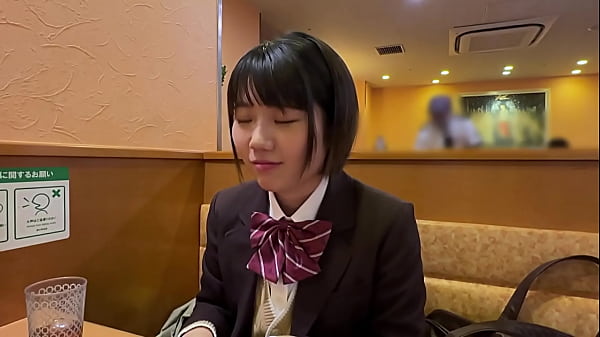 Riku (18) Homecoming Club [Hidden slut J○ who forgives an old man he just met] [First love hotel in his life] [Immoral tight body] [Pinch small breasts attribute] [Second round in sexy waitress costume] [Creampie & Facial Finish] Part1