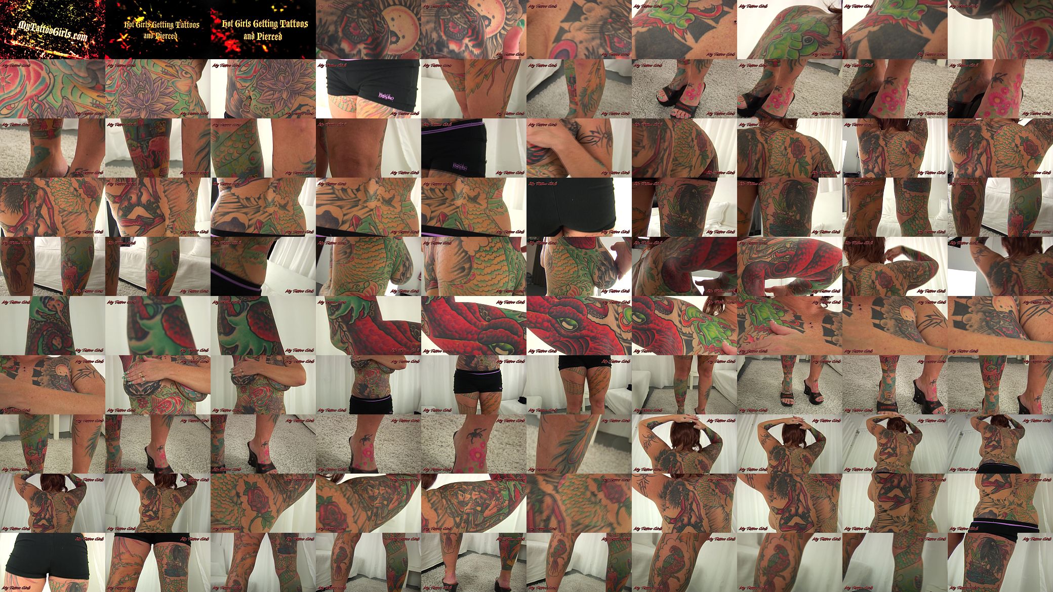 BlackwidowXXX Full Body tattoos view PRomo 预览图