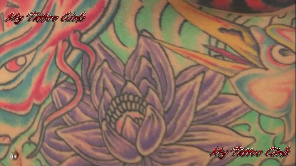 BlackwidowXXX Full Body tattoos view PRomo