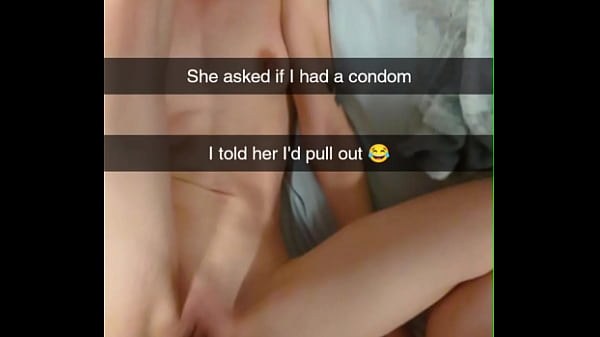 "No Please Don't Cum In Me!" Roommates Cheating Girlfriend Bred on Snapchat