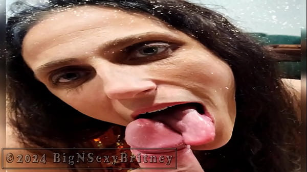 Big N Sexy Britney - The Southern Belle Blowjob Queen - Cumshot and Facial Slideshow
