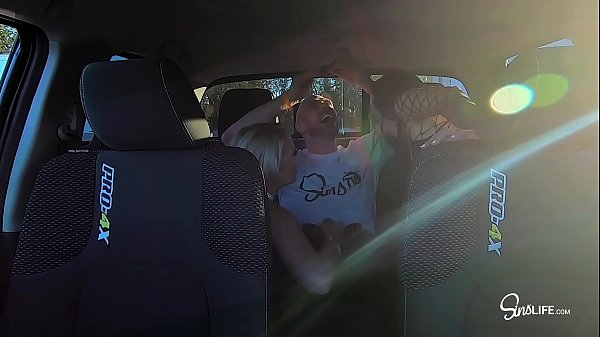Back Seat Threesome with Kissa Sins and Alexis Monroe