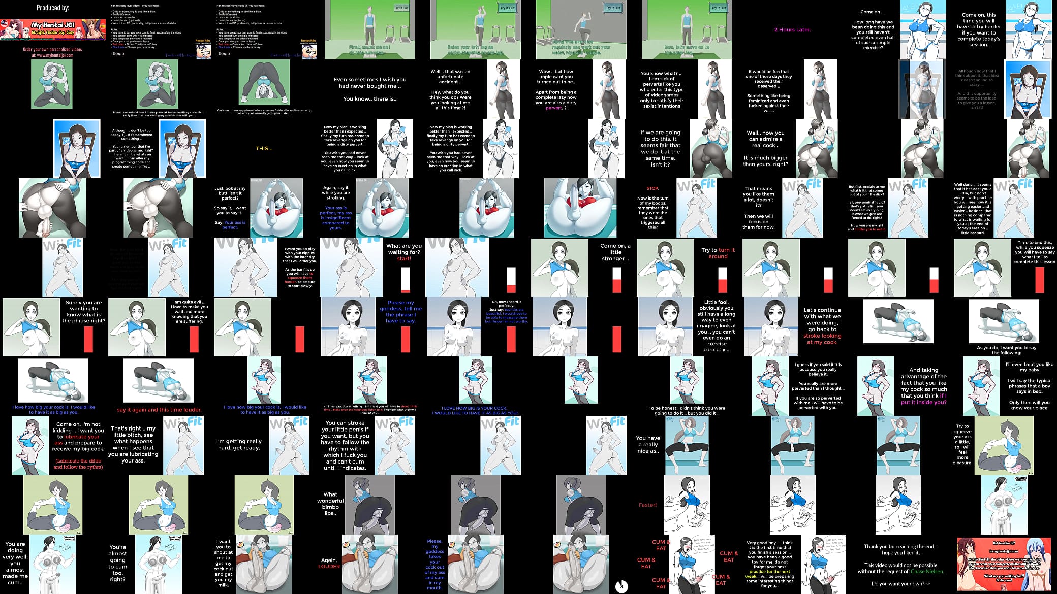HENTAI JOI   CEI FUTANARI Wii Fit Trainer LvL 1 预览图