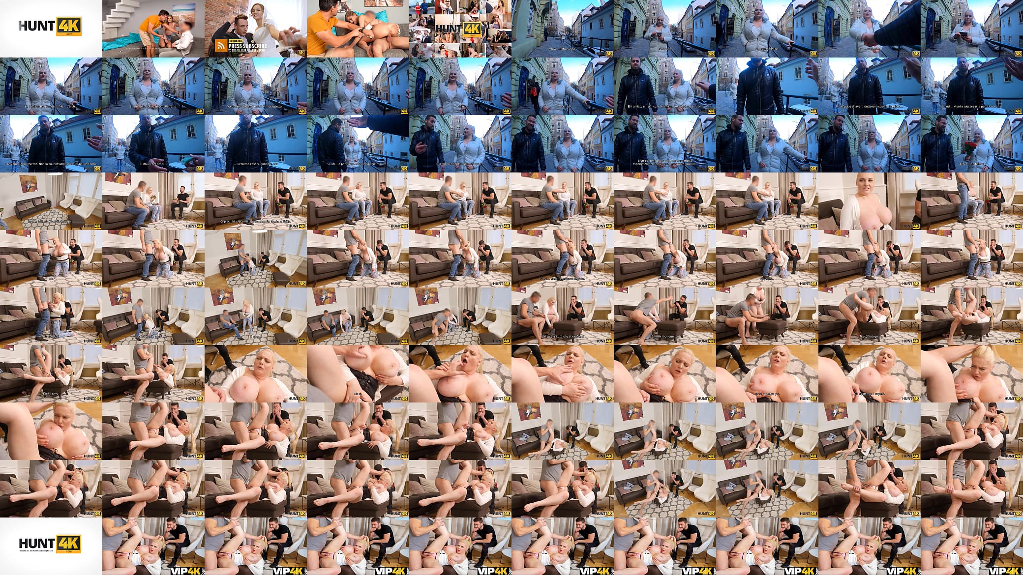 HUNT4K. Hunter interrompe un appuntamento al buio e scopa una bionda calda con grandi seni 预览图