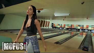 MOFOS - Kinky Brunette Gaby Ortega Turns A Bowling Night Into A Naughty Public Fuck Session
