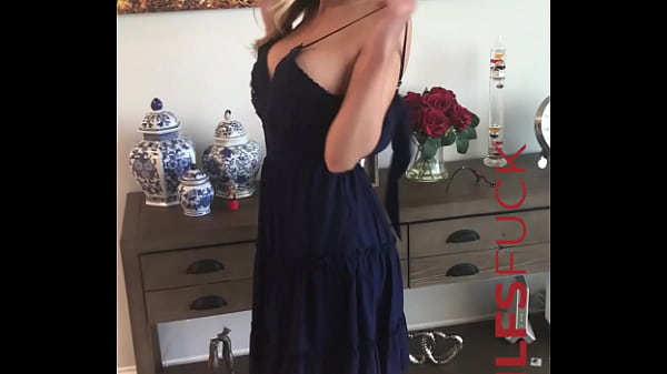 Hot busty blonde MILF Ellie Lilly gets naked for casting interview
