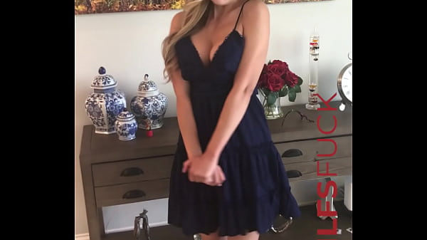 Hot busty blonde MILF Ellie Lilly gets naked for casting interview