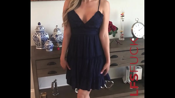 Hot busty blonde MILF Ellie Lilly gets naked for casting interview