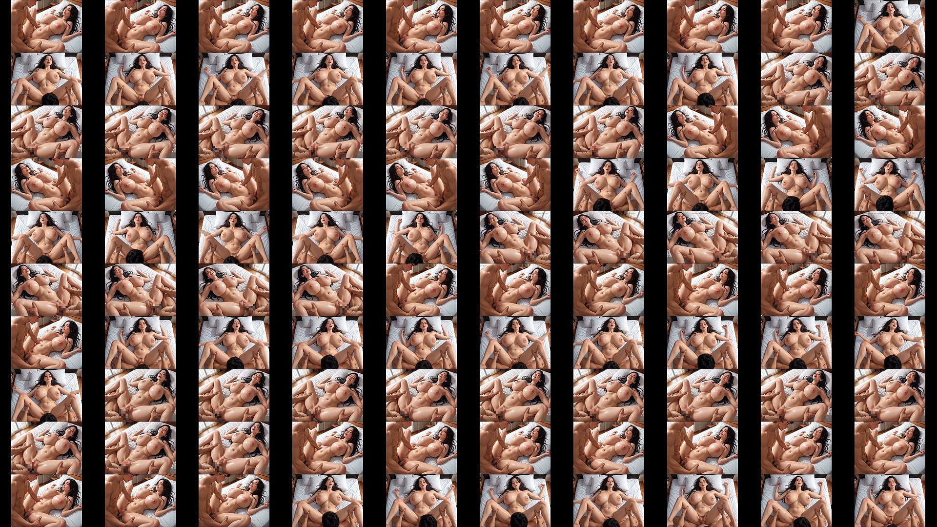 3d AI HQ Huge Brunette Boobs POV Sex on bed wSound added 预览图