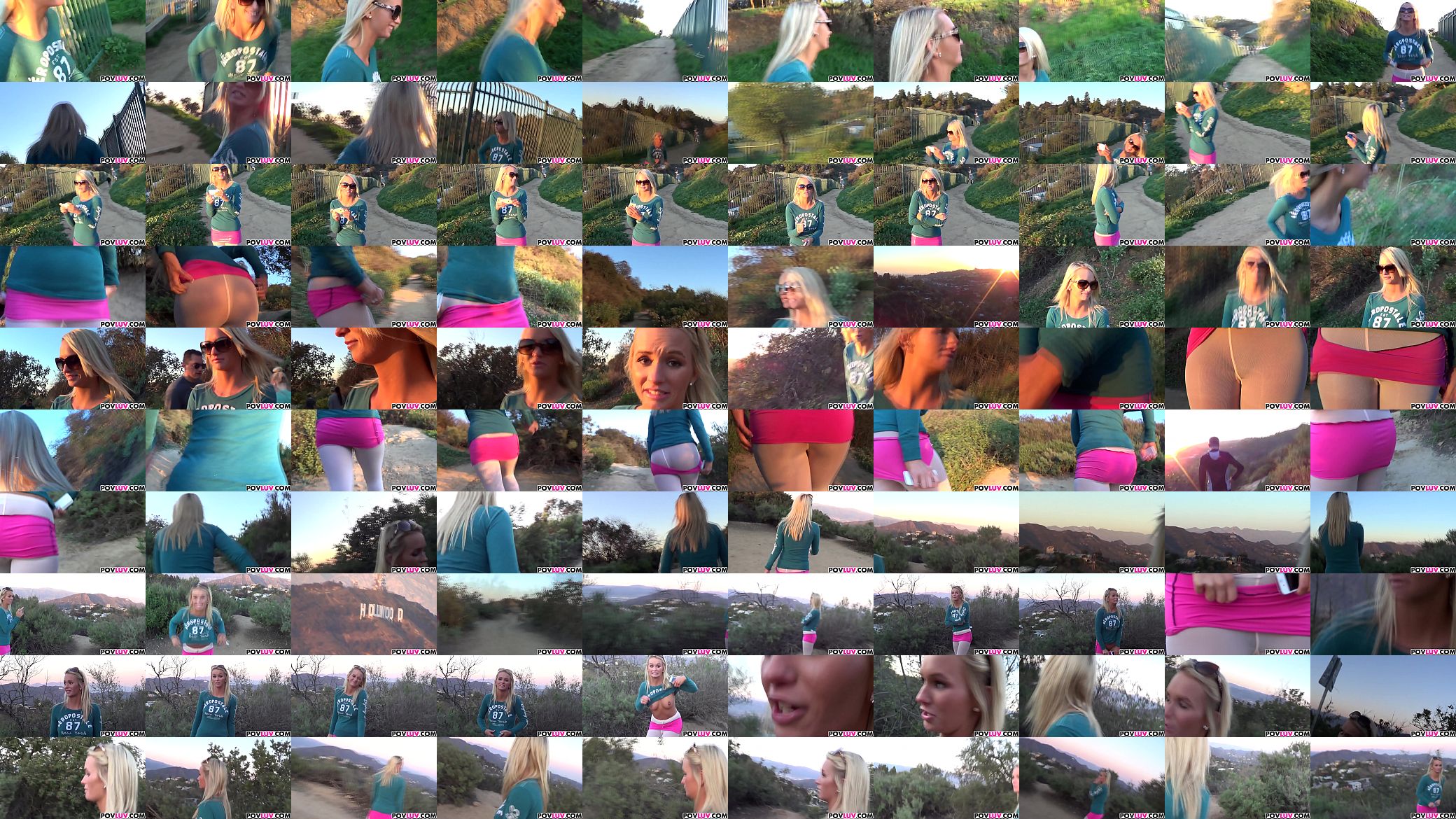 Hiking teen Emily Austin gets drilled 预览图