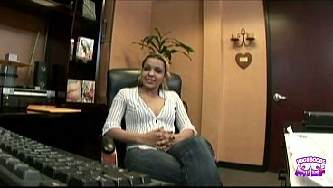 Mercedes Santos really loves getting cum in her eyes so Michael Stefano provided exactly that