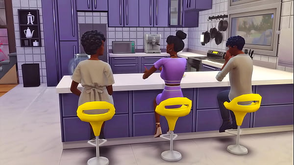 EATING MY COLLEAGUE AND HER FRIENDS | THE SIMS 4 | FULL VERSION ON RED