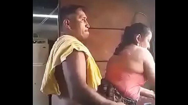 Download Video - Horny old couple in kitchen
