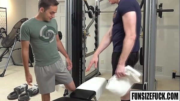 Can this petite guy Marcus Rivers handle his doctor Legrand Wolf's huge monster cock? Watch how this old giant ruthlessly fucks his little twink!