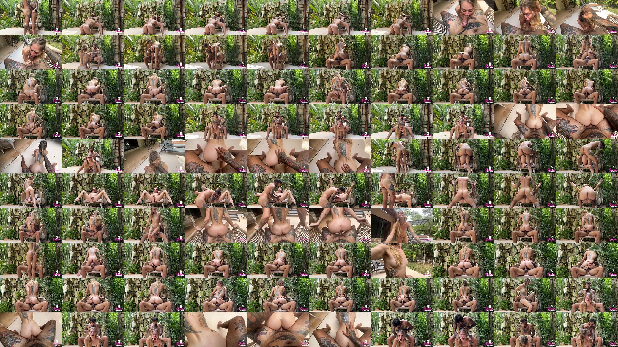 American ANAL slut pounded in the Mexican JUNGLE 预览图