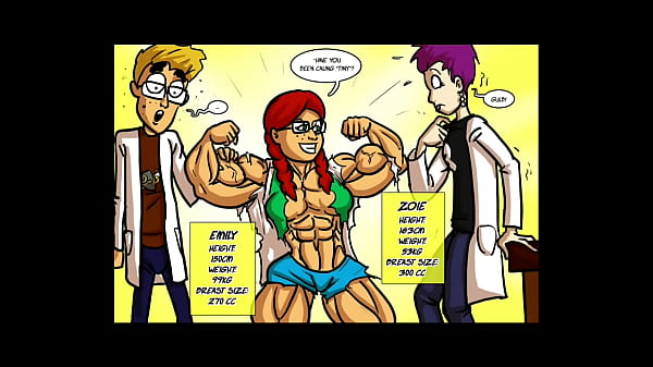 Zoie vs Emily Female muscle growth battle