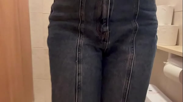 I couldn't masturbate at home, so I was masturbating in the toilet at a family restaurant, and my moans were heard by the person masturbating in the next room, and I almost got caught...