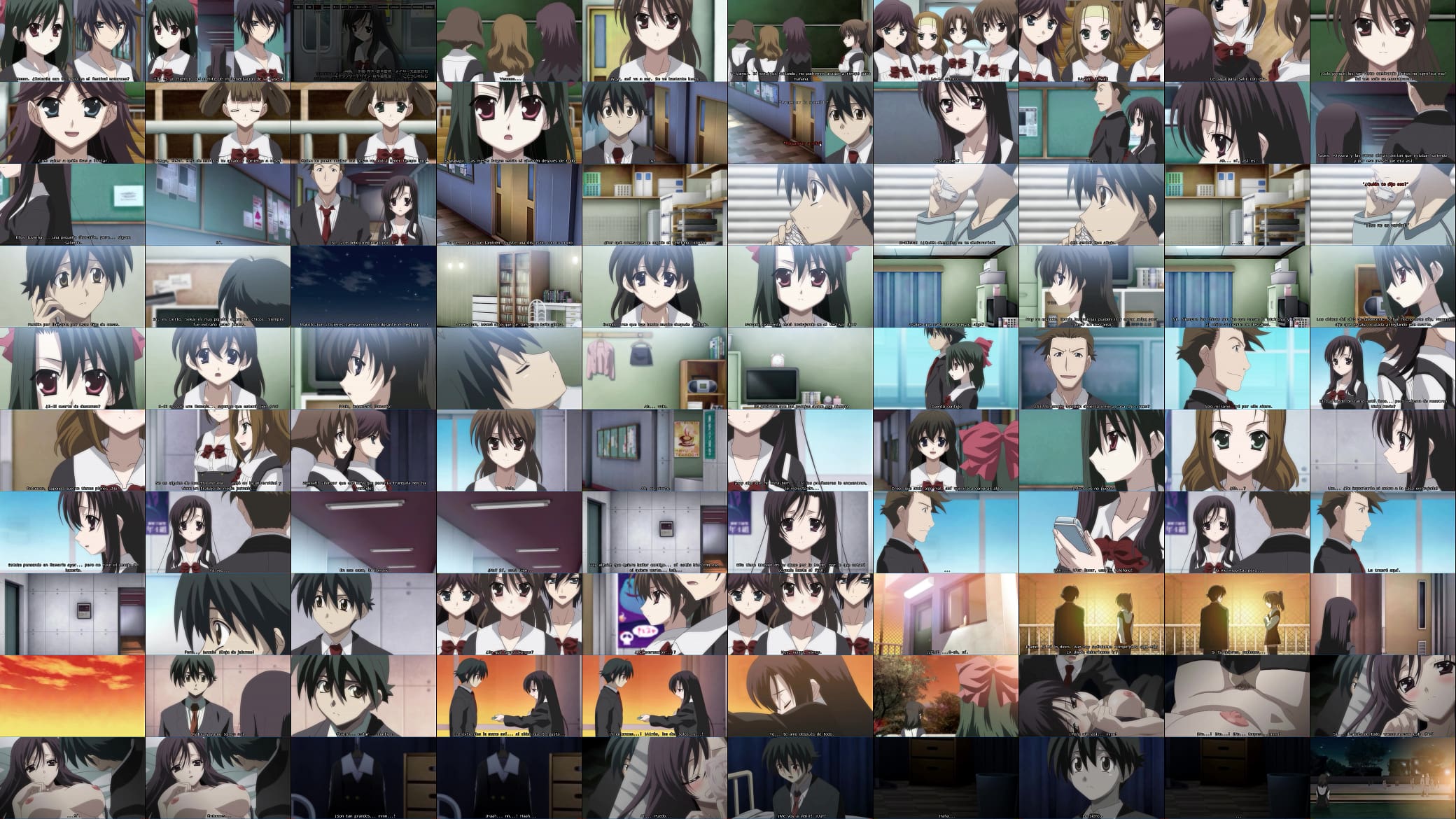 School days parte 4 - Tren Sangriento y tambi&eacute;n Rutas katou-sekai-kotonoha 预览图