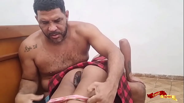Playing with my stepdaughter's ass with a virgin pussy.