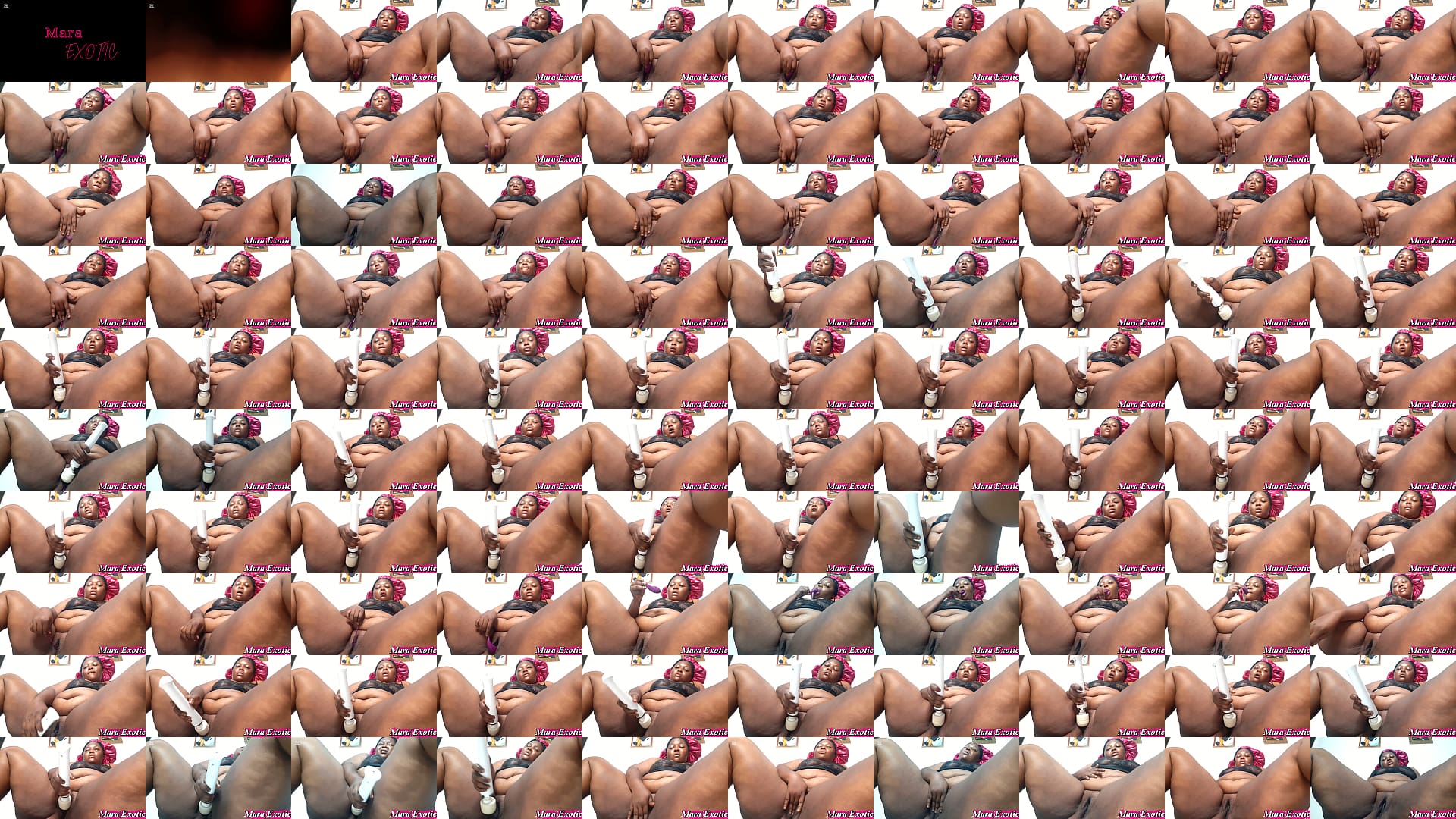Closeup Horny Bbw Mara Exotic Double Toy Solo Orgasm 预览图