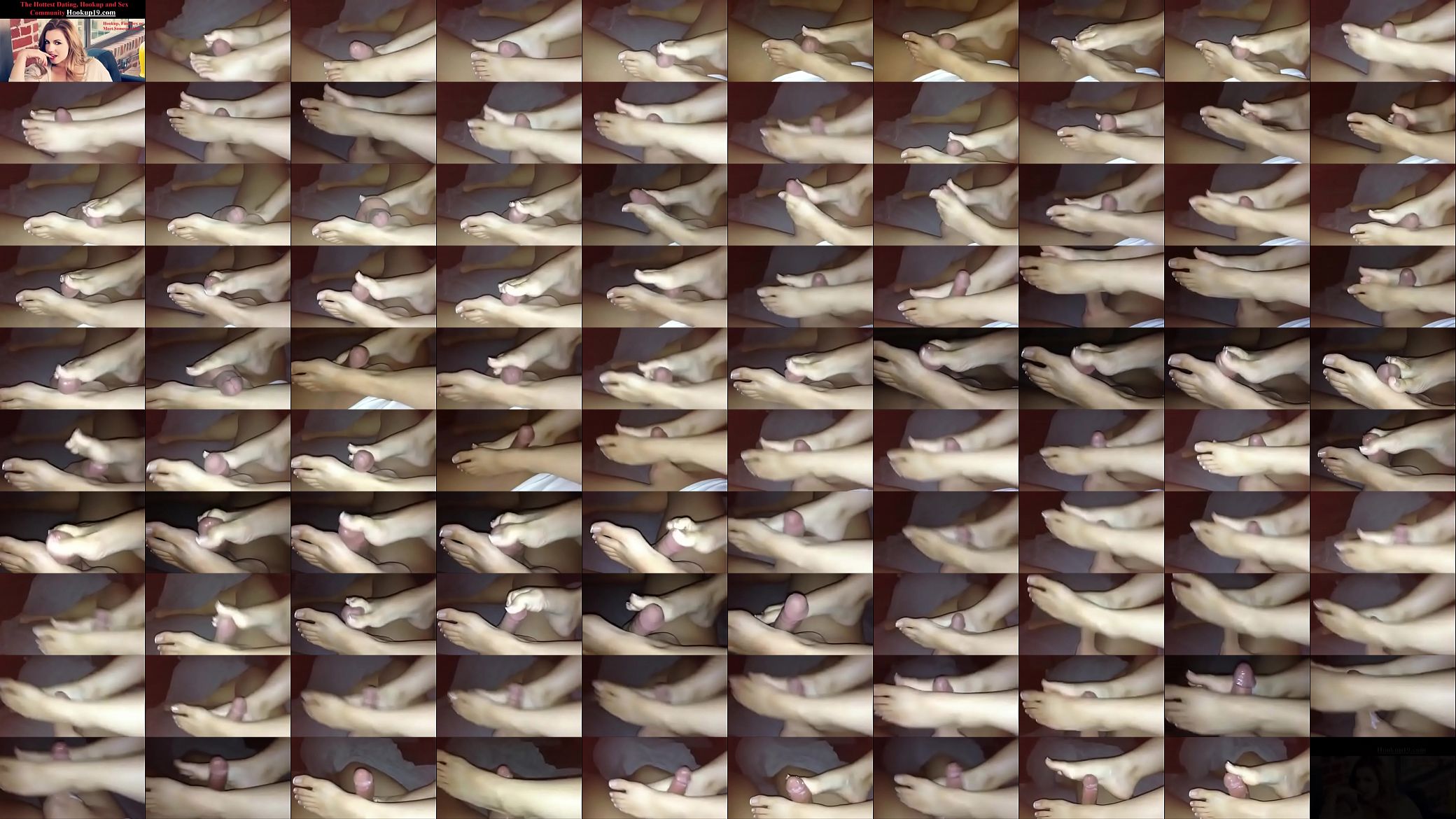 Long natural toes homemade footjob 预览图