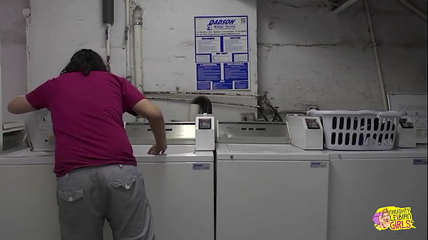 Download Video - Emo babe takes the initiative and fucks her sexy neighborhood girl in the laundry shop