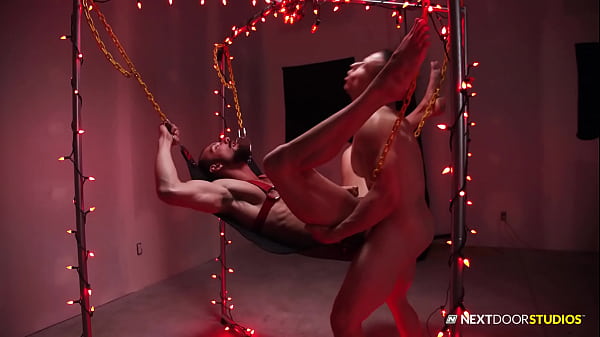 NextDoorRaw - Raw Swing X-Mas Bang, Fisting & Cum Swallow