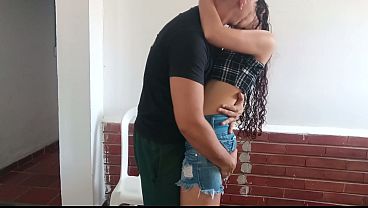 My college friend talks a lot, and the best way to shut her up is by putting my dick in her mouth and fucking her.