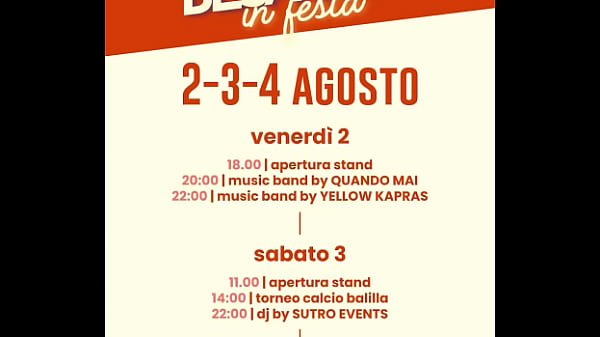 Orgia nella festa Dimentica di BESAGNO