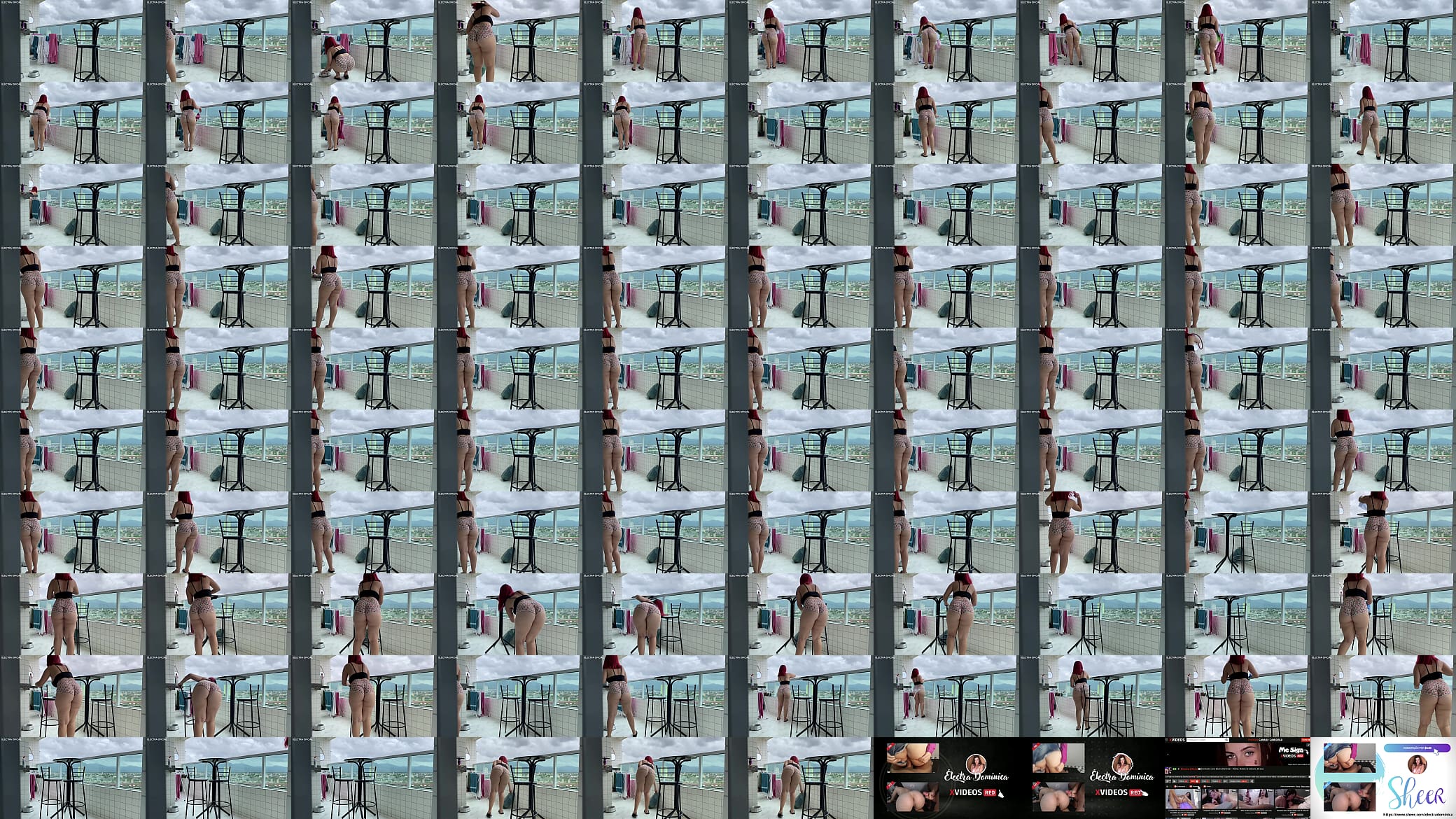 Contratei essa empregada e ela veio com esse shortinho, que del&iacute;cia de bunda 预览图