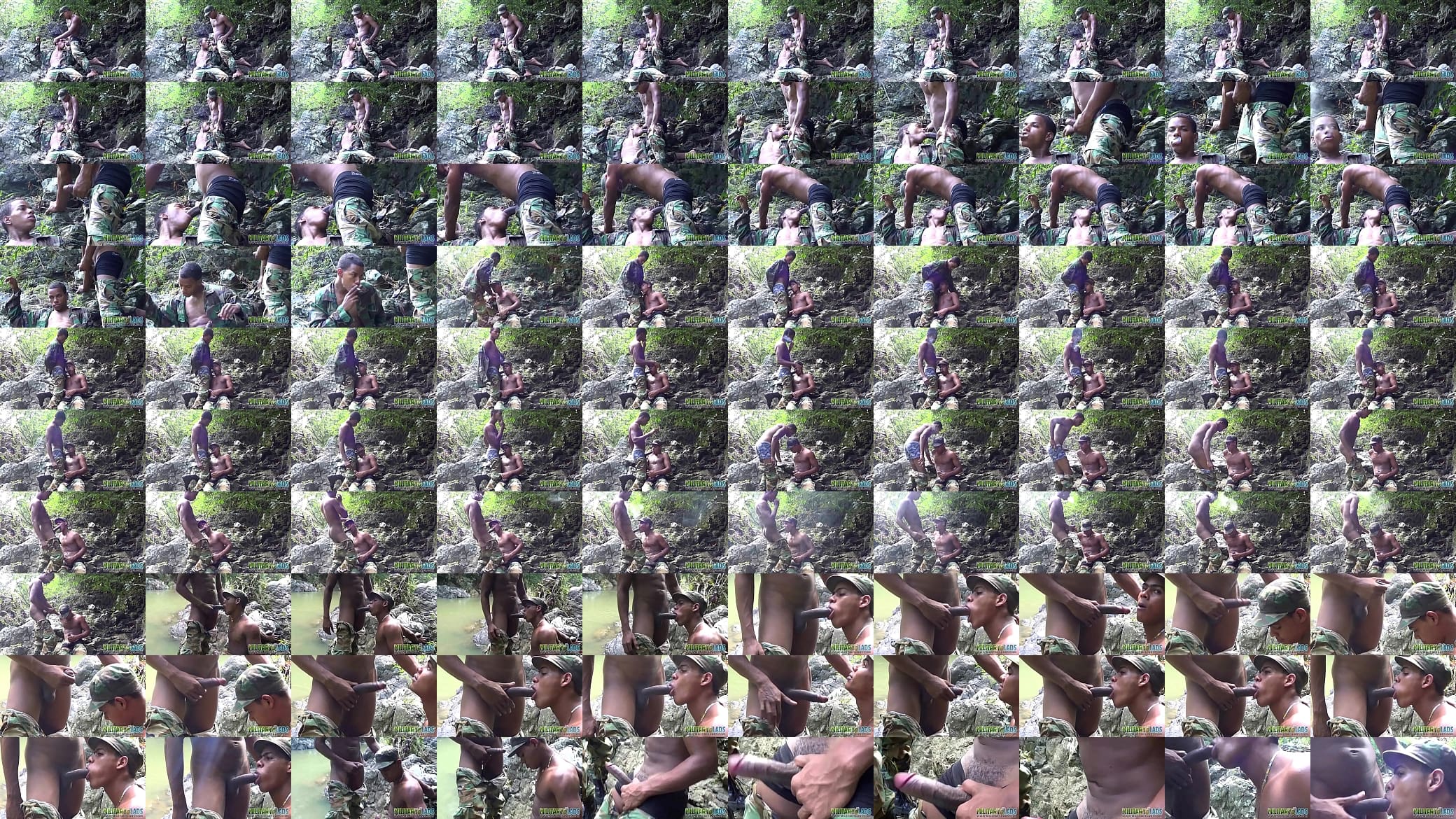 Eager bootie mouth fucked in the jungles 预览图