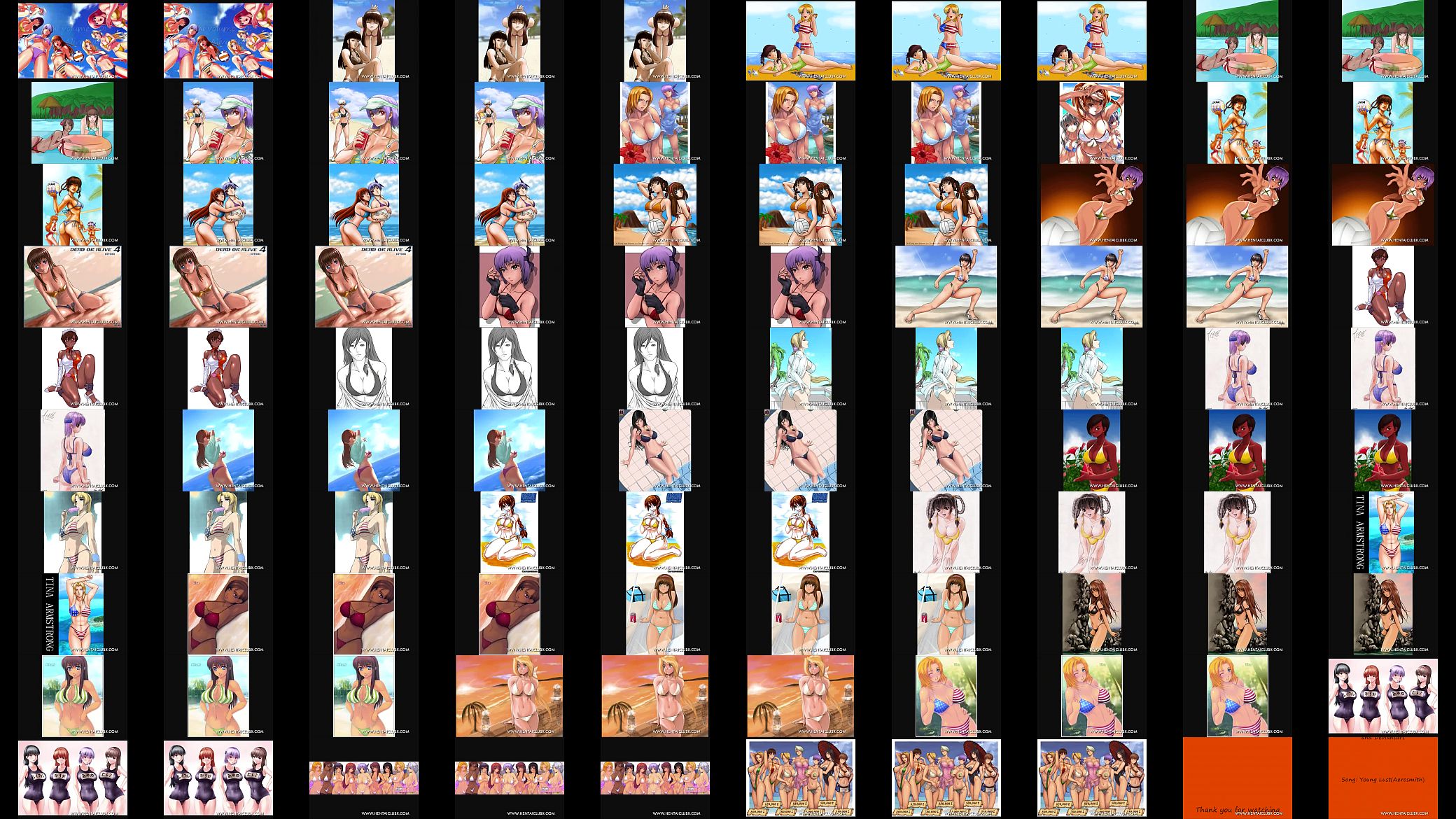 hentai Ecchi volume 20 My favorite game series edition d. or Alive sexy 预览图