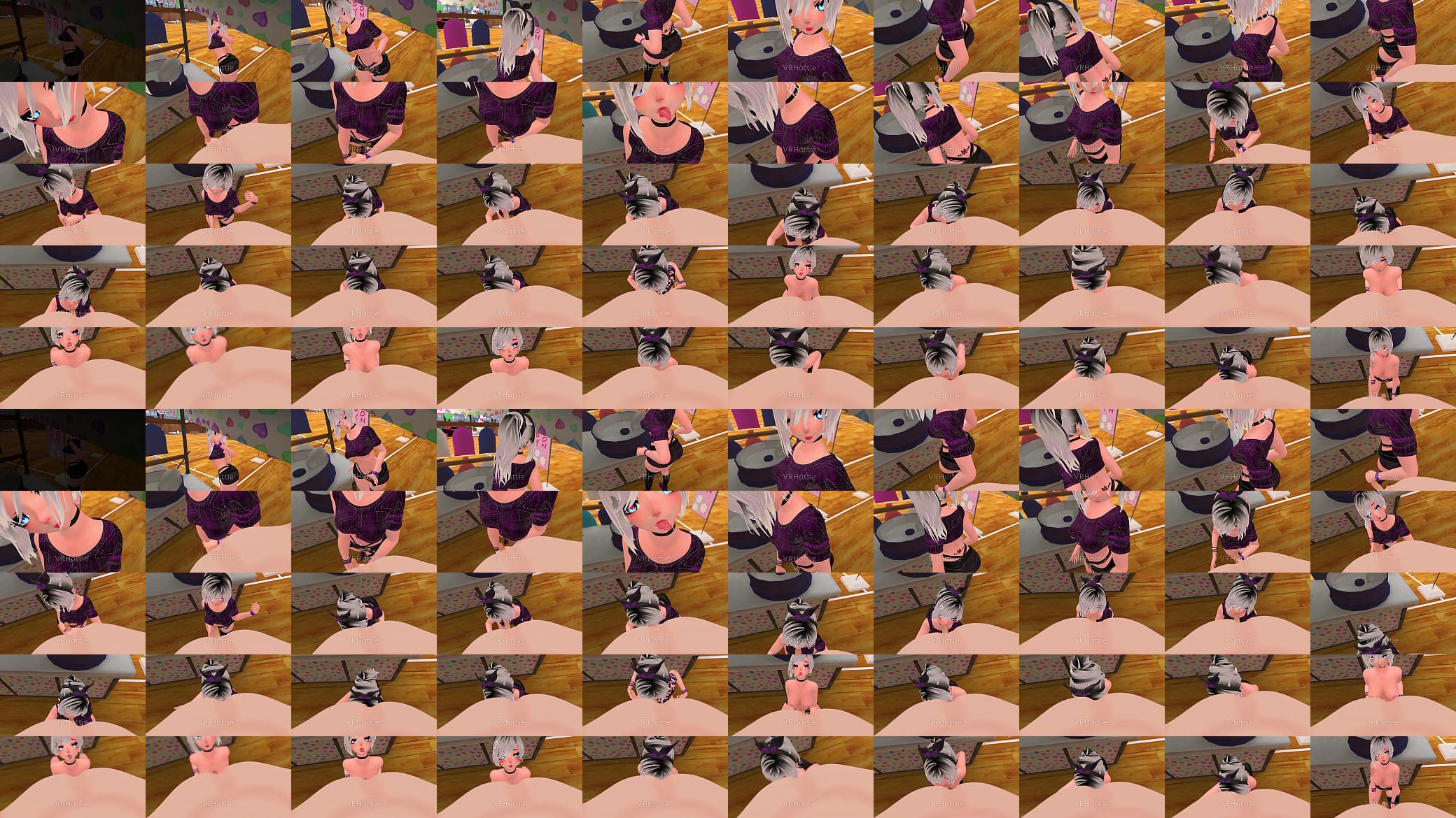 POV School Gym Blowjob Handjob Lap Dance VRChat ERP 预览图