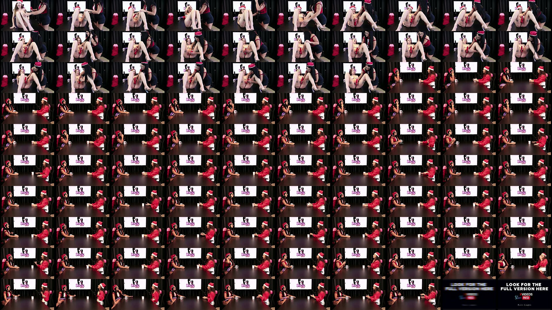 COMPILADOS DA JUJUBE DEL&Iacute;CIA NO PAPO COM TIFANY (SWING CAST NATAL) - PARTE 6 (WATCH ON: SHEER/RED) 预览图