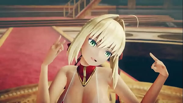 Download Video - Fate grand order Nero mmd r18 bon bon chocolate