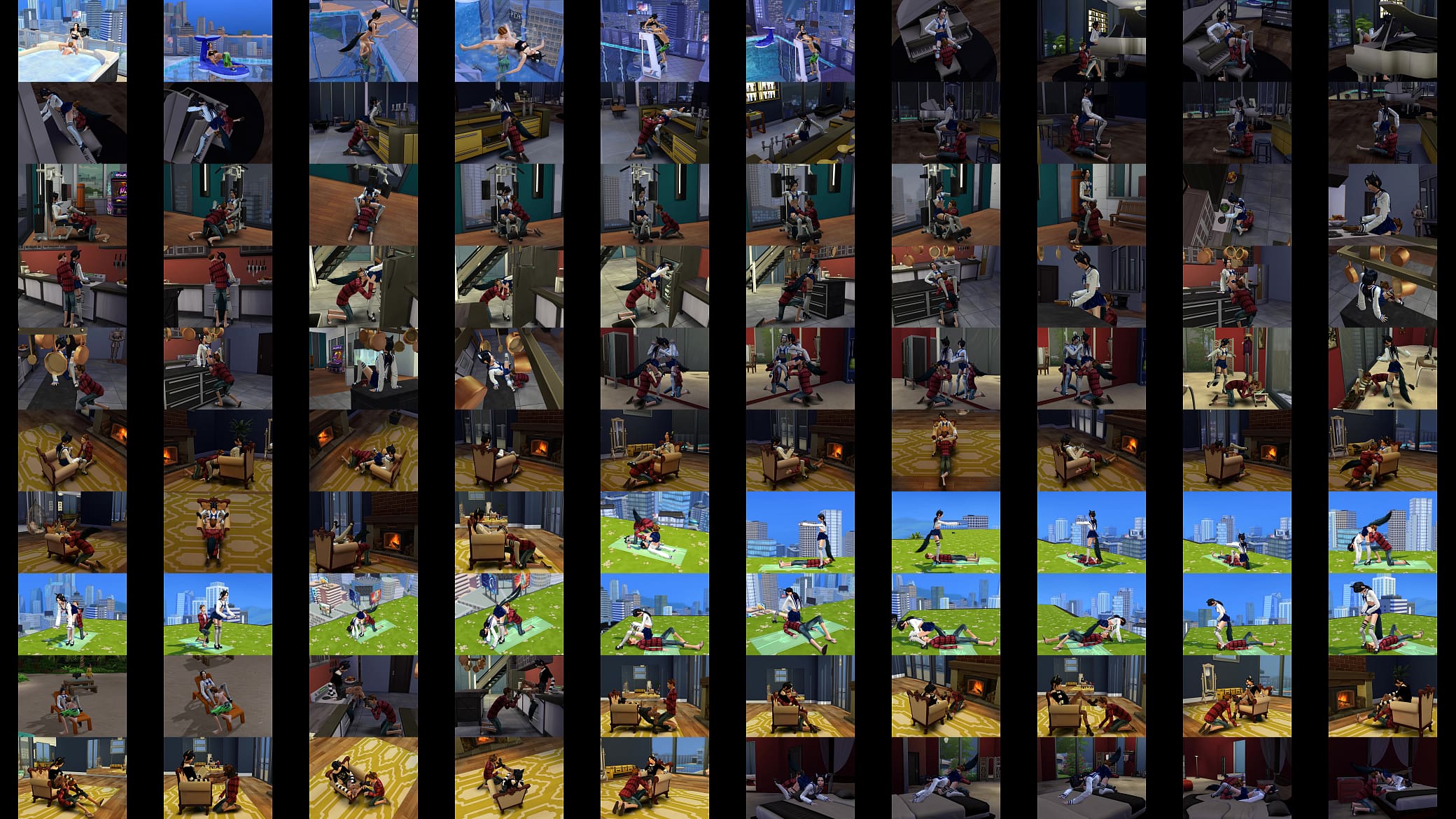 The Sims 4 Cunnilingus 预览图
