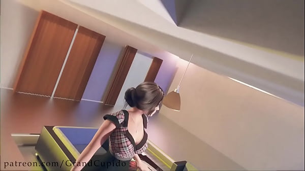 Sex on the stairs