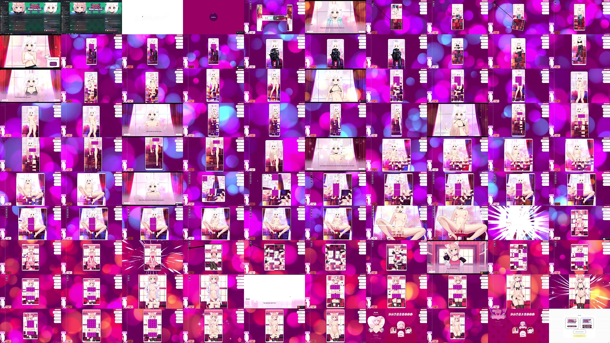 jogando hentai mosaique neko waifus 预览图